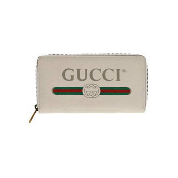 GUCCI Zip Wallet White Ivory - Picture 1 of 6